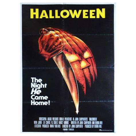Halloween Movie 1978 Poster