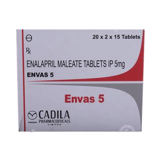 Envas 5 Mg Tablet 15 - Uses, Side Effects, Dosage, Price | Truemeds