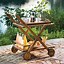 Image result for Patio Serving Carts on Wheels