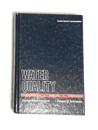 WATER QUALITY CHARACTERISTICS: Modeling and Modification ...