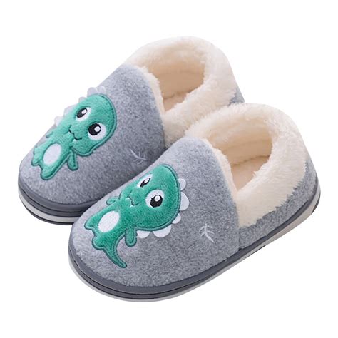Akiihool Toddler Boy Slippers Toddler Boys Girls Slippers Little Kids ...