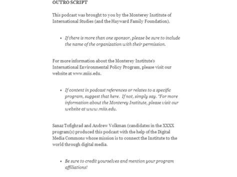 Image result for Podcast Introduction Example