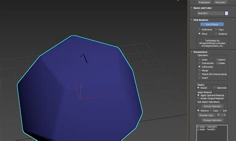 Image result for Autodesk 3DS Max ProBoolean Object
