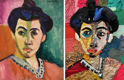 Portrait of Madame Matisse. (The green line), 1905 Portrait of Madame ...