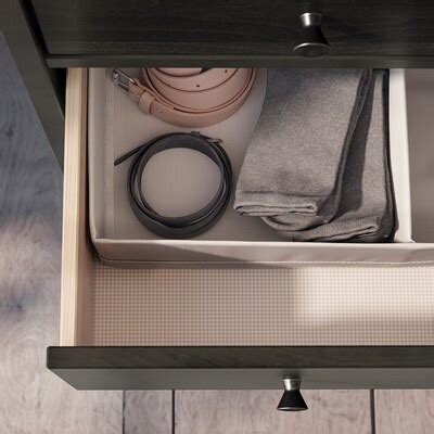 IDANÄS chest of 6 drawers, dark brown stained, 162x95 cm (633/4x373/8 ...