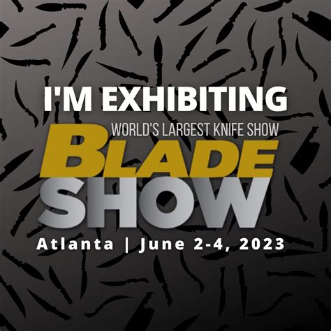 Social Banners – Blade Show Atlanta, The World's Largest Knife Show