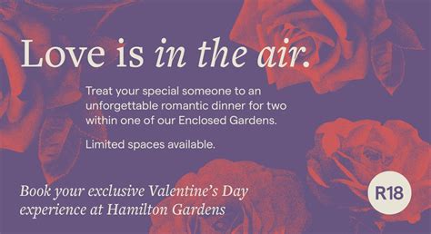 *SOLD OUT* Valentines Day private picnic at Hamilton Gardens ...
