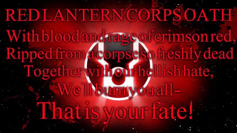 Red Lantern Corps Oath by Pattyw99 on DeviantArt