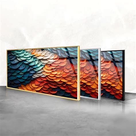 Mystic Cascade: Glass Waterfall of Colors – thedecorark