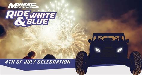 Progressive Ride, White, and Blue 4th of July, Mines and Meadows ATV ...