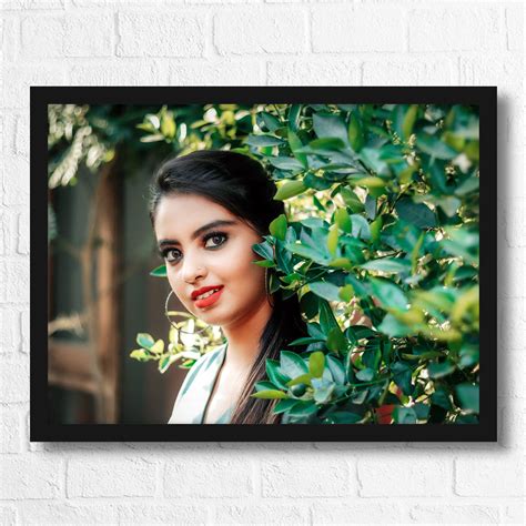 Personalized Landscape Photo Frame | Custom Wide Photo & Canvas Frames ...