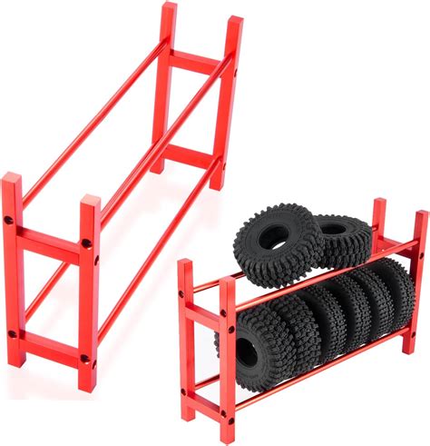 Amazon.com: QUPA AM STORE RC Car Tire Rack Wheel Rack 1.0 Tire Shelf ...