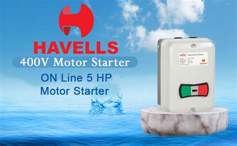 Havells Heavy Duty Metal Direct ON Line 5 HP IHADOAJ1 200-400V Motor ...