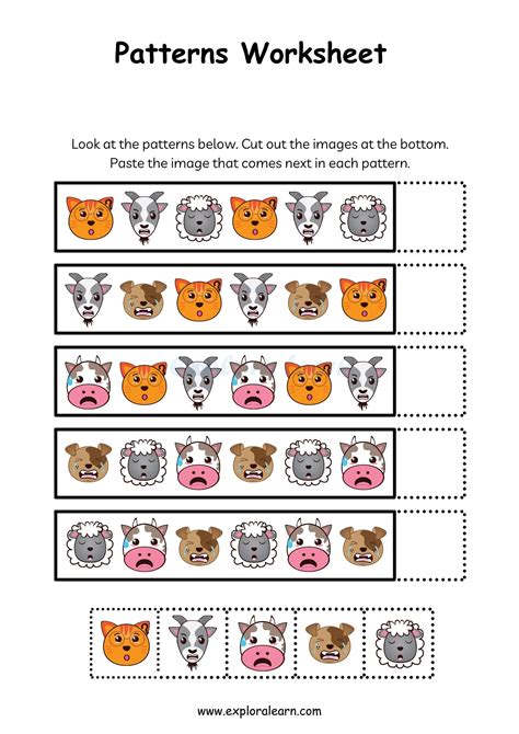 Image result for Learn Patterns Prinable