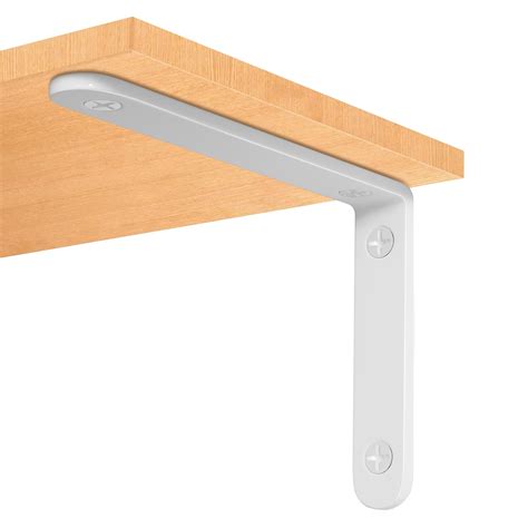 12 Pcs Shelf Bracket,6 Inch White Heavy Duty Floating Shelves Brackets ...