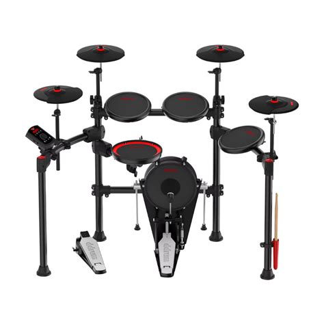 ddrum E-Flex BT9 9-piece Electronic Drum Kit with Mesh Heads and Bluet