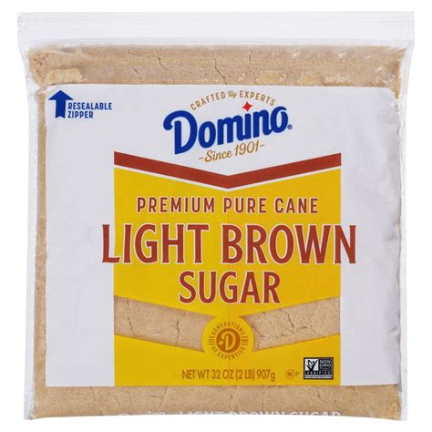 Domino Premium Pure Cane Light Brown Sugar, 32 oz - Fairway