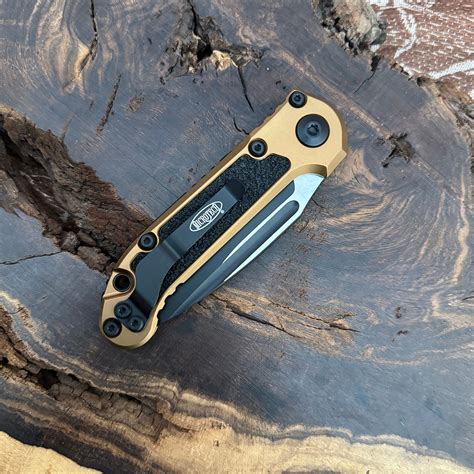 Microtech LUDT S/E Gen III Tan Black Serrated 1135-2TA | American Edge ...
