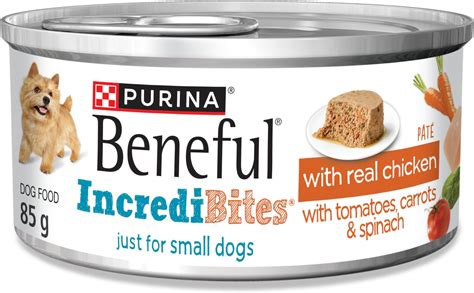 Beneful Incredibites Wet Dog Food for Small Dogs, Real Chicken Pâté ...