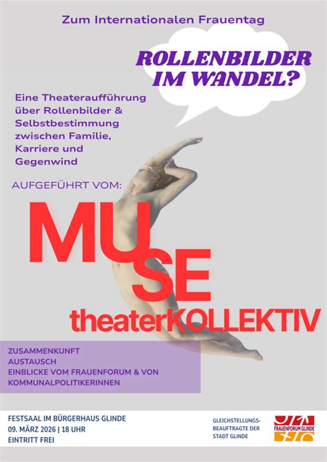 Theateraufführung über Rollenbilder und Selbstbestimmung im Bürgerhaus ...