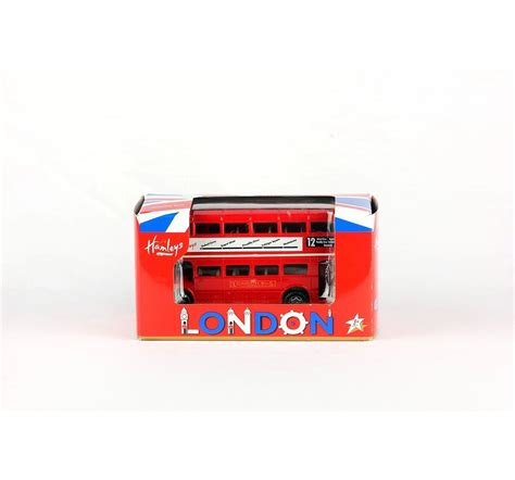 Shop Hamleys London Double Decker Bus (Red) Vehicles for Kids age 3Y ...