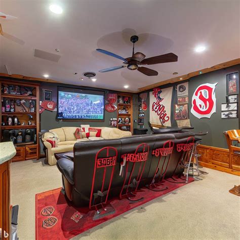 Sports Themed Man Caves at Julie Lundy blog