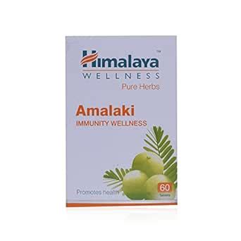 Buy Himalaya Immunity Wellness Tablets - Amalaki, 60 Pieces Box Online ...