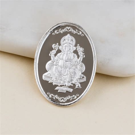 Silver Ganesh Coin – Silversheen