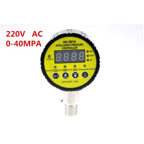 Buy IndustrialField AC220V 40 MPA Digital Electric Contact Pressure ...