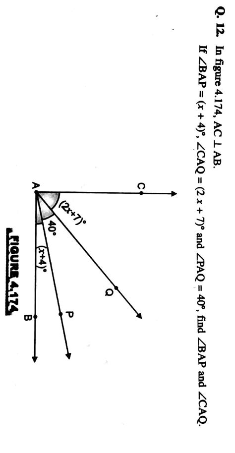find angle PAQ and angle CAQ - Brainly.in