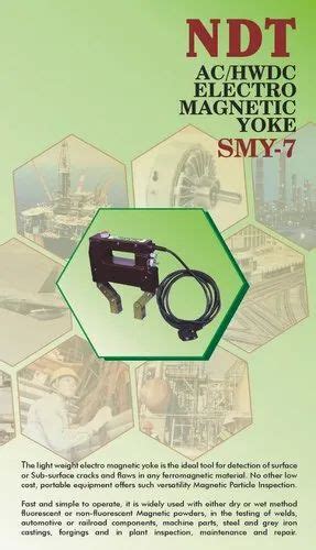 Magnetic Particle Testing Equipment - Permanent Magnetic Yoke ...