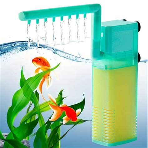 Nepall (NX 20) 3 in 1 Ultra Silent Water Fall Type Aquarium Fish Tank ...