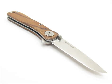 Vtg SOG Twitch II Rosewood Handle Assisted AUS-8 Folding Pocket Knife ...