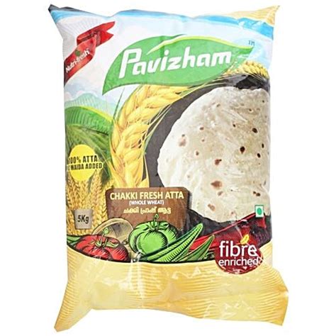 Buy Pavizham Chakki Fresh Atta Online at Best Price of Rs 346 - bigbasket