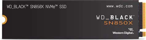 Amazon.in: Buy WD_BLACK Western Digital SN850X NVMe 2TB, Upto 7300MB/s ...