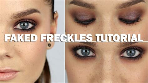 Image result for Freckle Makeup Tutorial