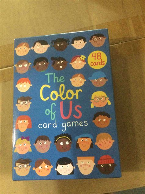 Case of 24, The Color Of Us Jigsaw Puzzle, coloring book & card Game