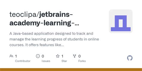 Java Learning Tracking System 的图像结果