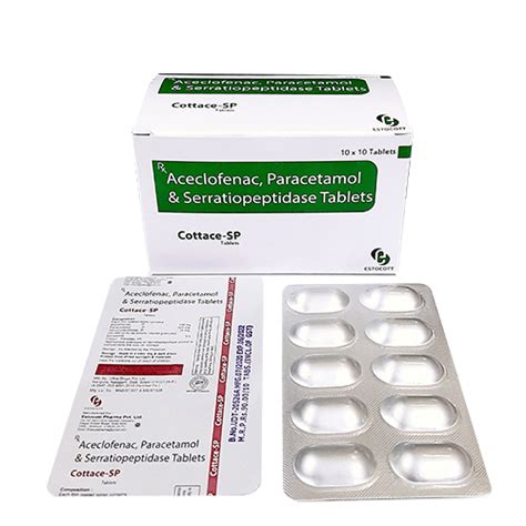 COTTACE-SP Tablets Estocott Pharma Pvt. Ltd.