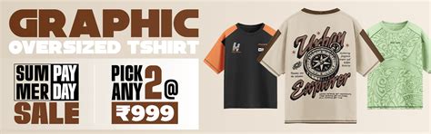 Buy Oversized & Baggy T-Shirts for Men Online in India – Crazymonk