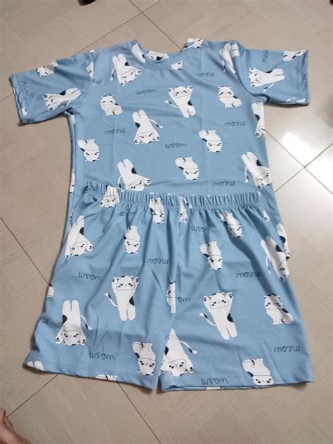 Buy HITHROW Women's Cotton Printed Night Suit Set of Top & Shorts (D ...