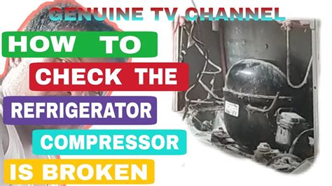 Checking Refrigerator Compressor Continuity 的图像结果