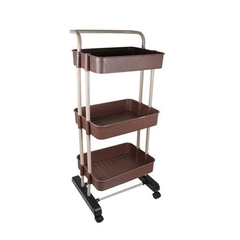 Saving Home Storage Organizer Racks and Self Wheel 3-Tier Kitchen ...