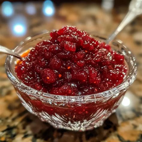 Easy Holiday Spiced Cranberry Relish with a Zesty Twist - My Tasteful ...