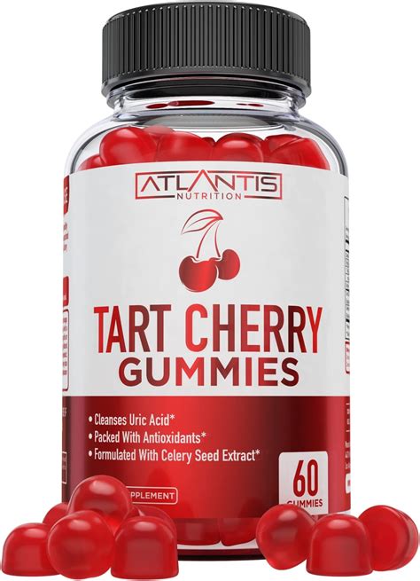 Amazon.com: [Ultra Strength] Tart Cherry Gummies Extract with Turmeric ...