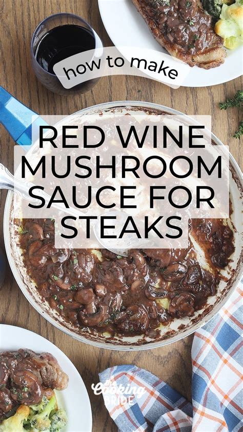 Red Wine Mushroom Sauce Recipe at Randy Stambaugh blog