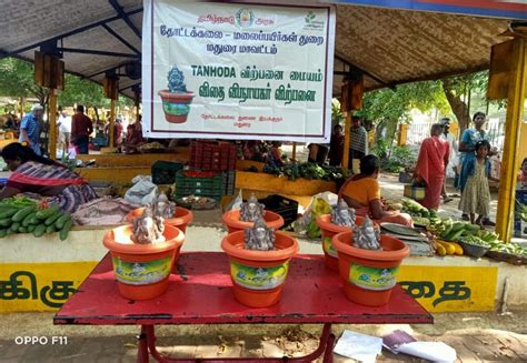 விநாயகர் சதுர்த்தி: மதுரையில் தோட்டக் கலைத் துறை சார்பில் 'பசுமை விதை ...