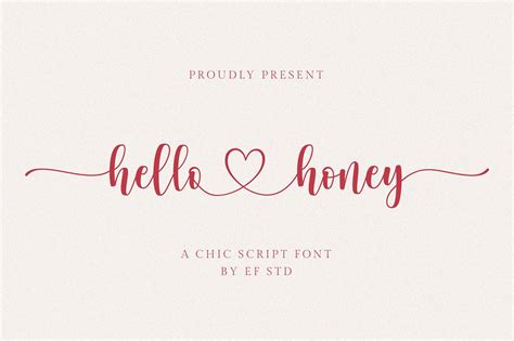 Hello Honey Script Font