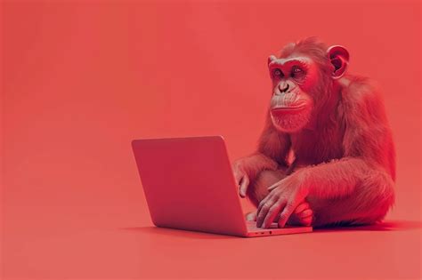 Image result for Monkey Using Computer Correctly