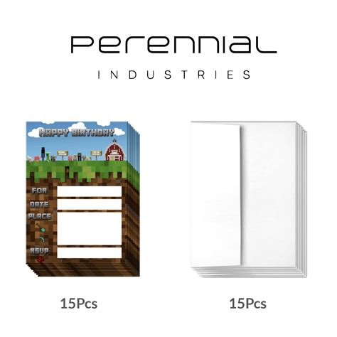 Buy Pixel Party Invitations | Video Game Birthday Party Invitations ...